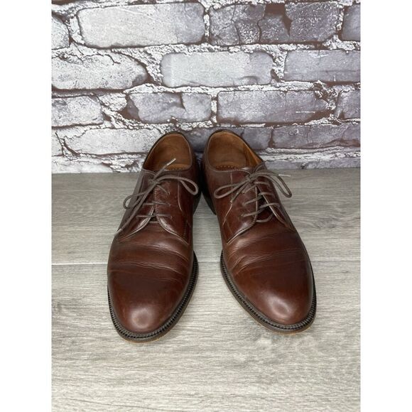 First Brown Leather Oxfords Men Sz 42.5EU/9.5M US main image 12
